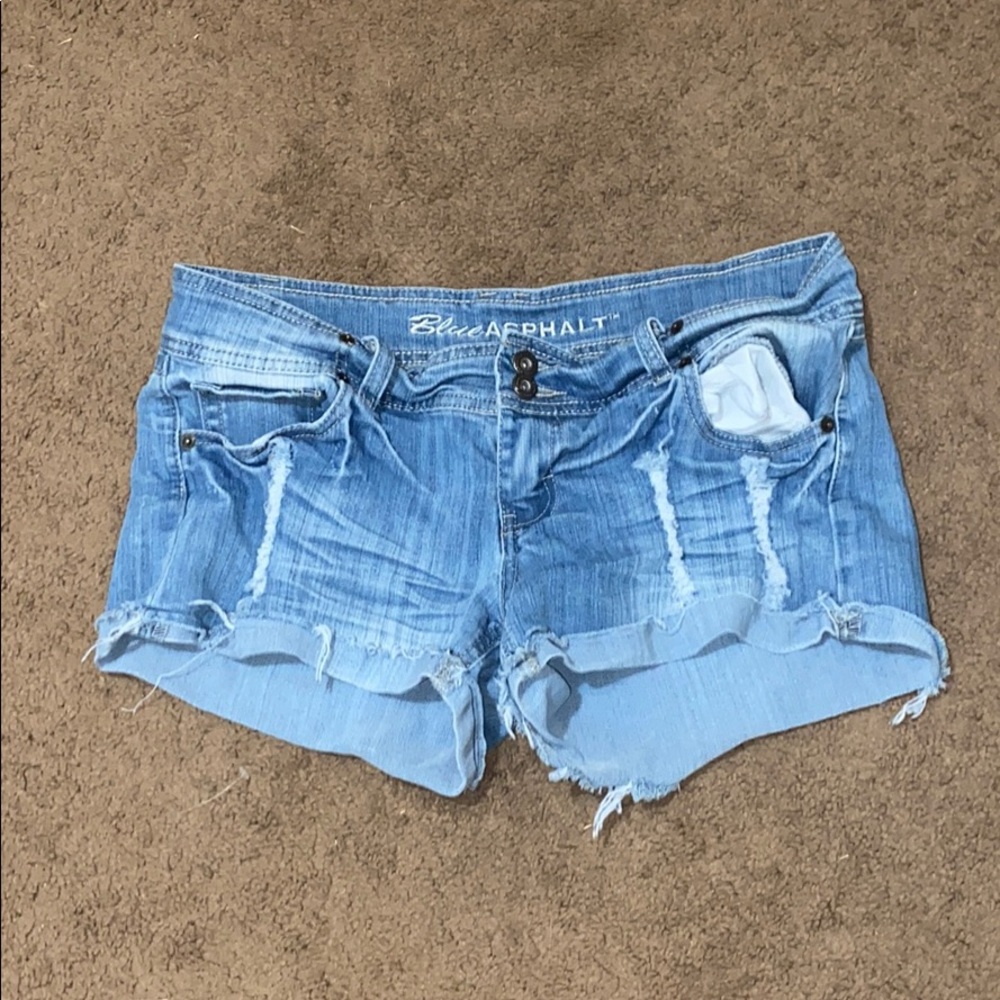 Blue Asphalt Shorts
